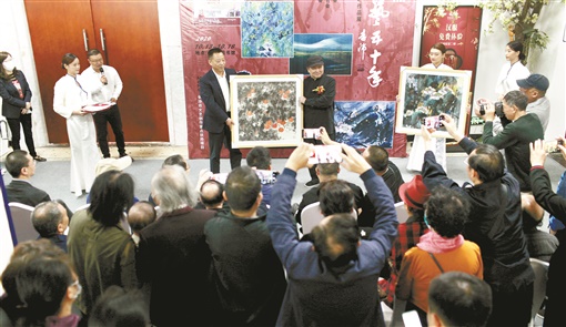 陳明從藝50年作品展 歲月留痕，文藝創(chuàng)作綻放光華